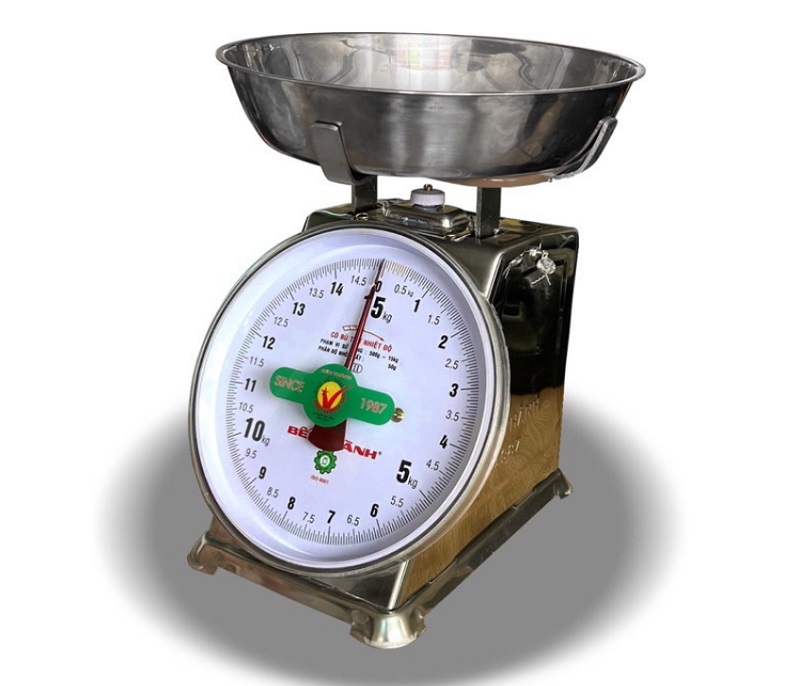 Sử dụng cân đồng hồ đúng tải trọng quy định giúp kéo dài tuổi thọ lò xo