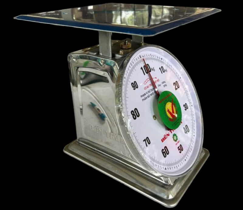 Nên hiệu chỉnh kim cân đồng hồ về vạch số 0 trước khi sử dụng