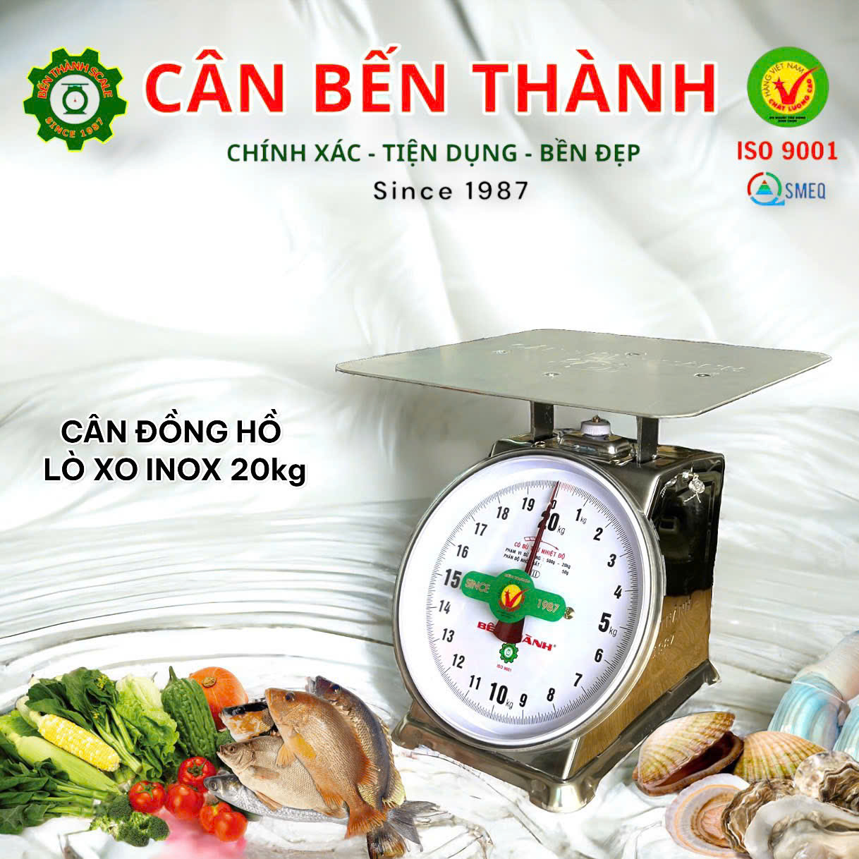 CÂN INOX (INOX DIAL SCALE): 20KG