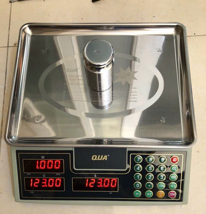 Hướng dẫn chọn mua cân tính tiền cho cửa hàng, siêu thị